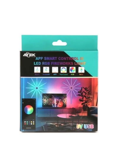 Özel Seri Rgb Şerit Led İç Mekan Palmiye Model Renkli Lamba Diğer