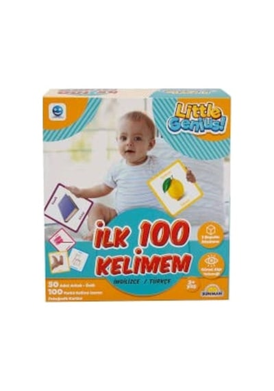 Minik Bebeğimin Ilk 50 Sözcük Kartları Ve Ilk 50 Meyve Sebze Kartları Kart Set 2'li Set Anaokulu Ve Kreş Seviyesi