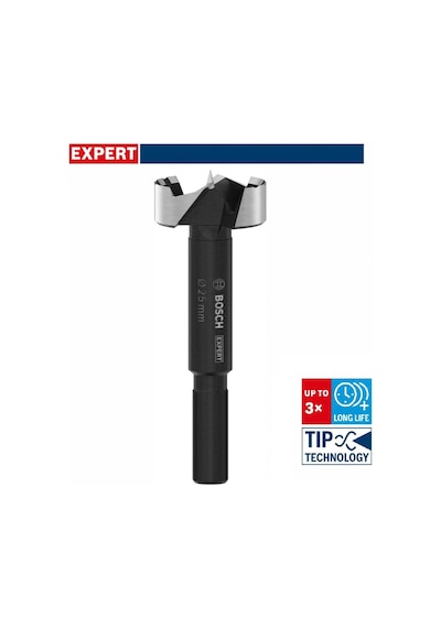 Bosch Expert 25 Mm Sert Ahşap Menteşe Yeri Açma Ucu 2608901830