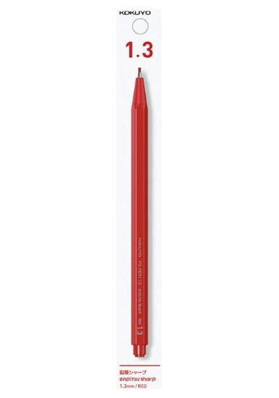 Kokuyo Mechanical Pencil Enpitsu Sharp 1.3mm Red Kırmızı