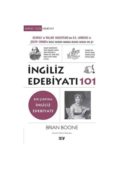 Ingiliz Edebiyatı 101 / Brian Boone 9786050207057