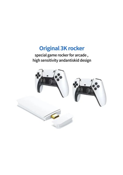 Hd 4k Oyun Konsolu 2.4ghz Tv Game Pad Wireless Oyun Kolu Çift Kol Tv Oyun Konsolu