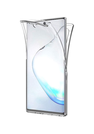 Teknomoda Samsung Uyumlu Galaxy Note 10 Plus 360 Kilif Seffaf Silikon Ön Arka 397703288
