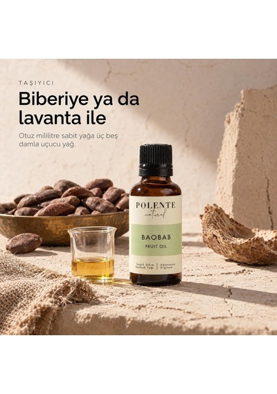 Baobab Yağı,%100 Saf Ve Doğal, Soğuk Sıkım, 30 Ml Diğer