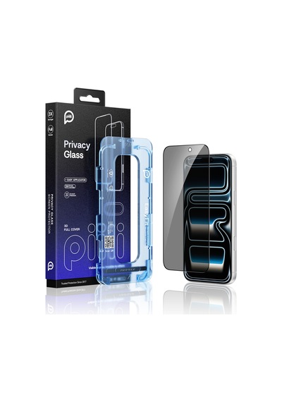Piili Privacypro Snapfit Apple iPhone Uyumlu 17 Pro Max/16 Pro Max Ekran Koruyucu