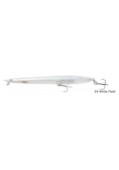 Savage Gear Sandeel Surf Walker 180 37G Suni Yem 03-White Flash
