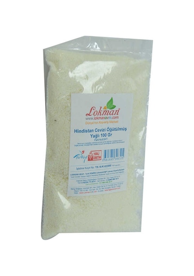 Hindistan Cevizi Öğütülmüş Yağlı 100 Gr Paket