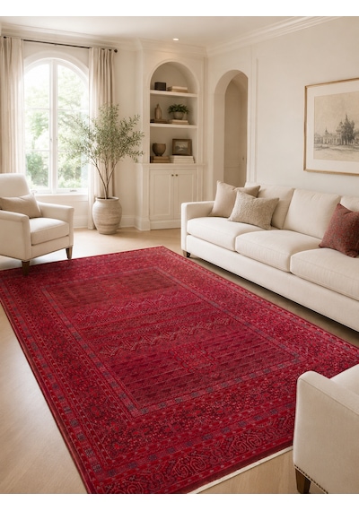 Eko Halı Pietra Pta 17 Red Sıcak Renk Tonlarını Etnik Desenlerle Buluşturan Yumuşak Tuşeli Salon Halısı Oturma Odası Halısı Mutfak Halısı Modern Makine Halısı Kırmızı Eko Halı Pietra Pta 17 Red Sıcak Renk Tonlarını Etnik Desenlerle Buluşturan Yumuşak Tuşeli Salon Halısı Oturma Odası Halısı Mutfak Halısı Modern Makine Halısı Kırmızı