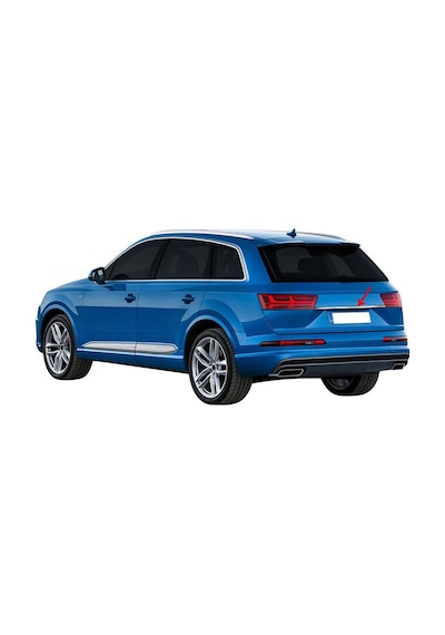Omsa Audi Q7 Krom Bagaj Çıtası Plaka Üstü 2015 Ve Sonrası