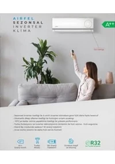 Airfel LRXM35N 12000 BTU A++ Inverter Duvar Tipi Klima