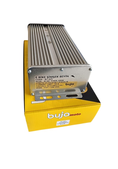 Ebike Buja Sarı Akıllı Beyin %30 Extra Mesafe Ve Hız 48-84v 55 Ah 5000w Bj-482