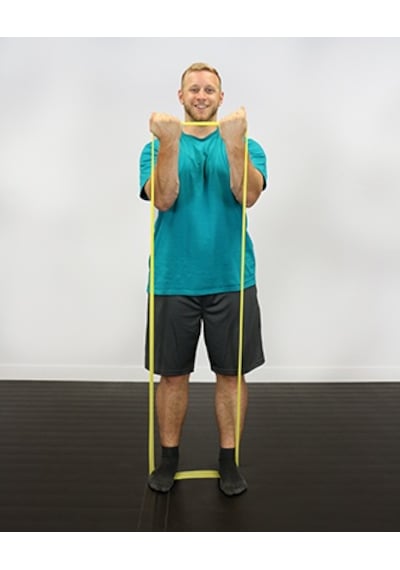 Cando Band Exercise Loop Egzersiz Bandı 76cm Sarı 10-5291 Sarı