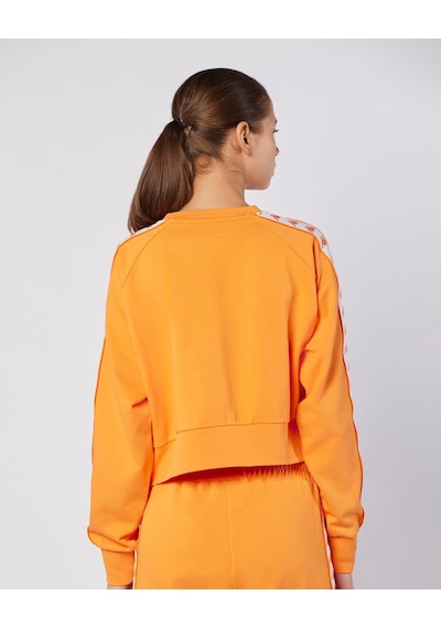 Kappa 222 Banda Marbella Tur Kadın Koyu Turuncu Regular Sweatshirt