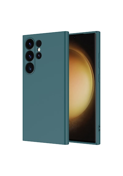 Teleplus Tecno Camon 50 Pro Kılıf İçi Kadife Mara Lansman Silikon Yeşil