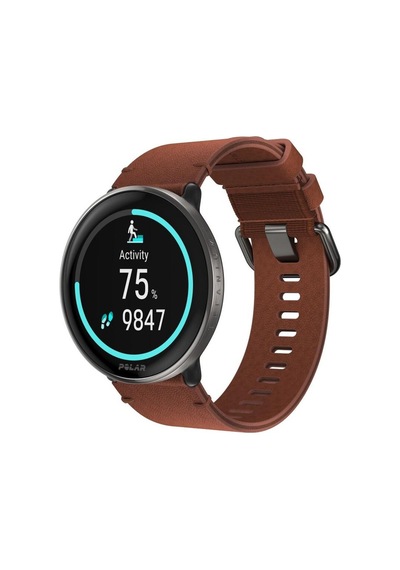 Polar Ignite 3 Fitness Ve Yaşam Saati Titanium Lthr Brnz M/l