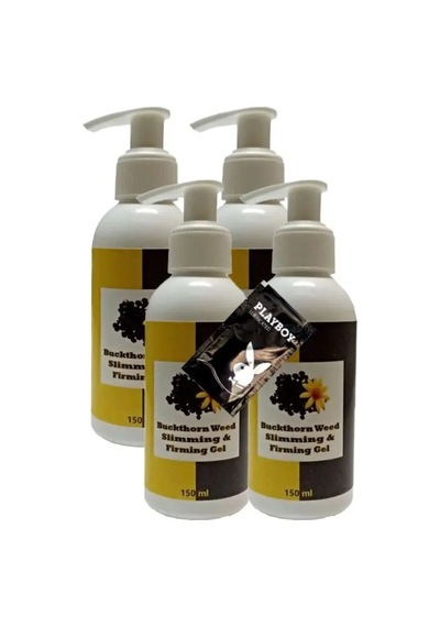Süper Buck Thorn Weed Slimming Bakım 4x150 Ml + 1 Adet Jel İle