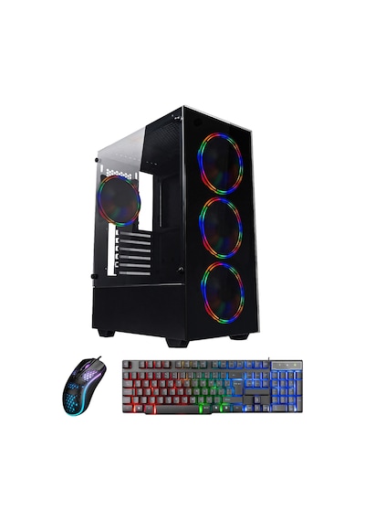 Ramtech DG179 i5-3470 16 GB 500 GB HDD+256 GB SSD 4 GB R7 240 Dos Masaüstü Oyuncu Bilgisayarı