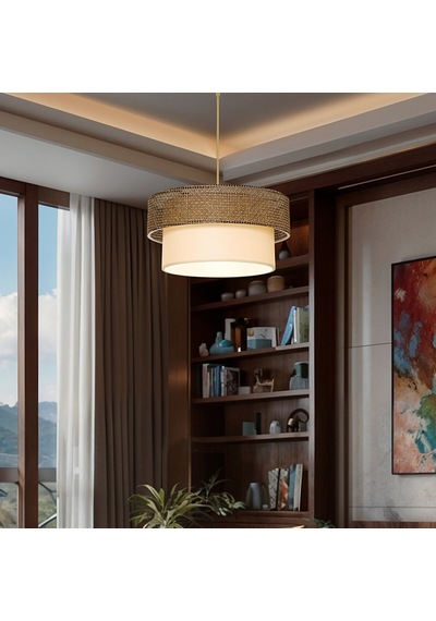 Modelight Sarkıt Artı Kahve Desen - Krem Siyah