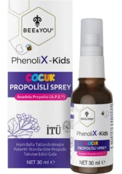 Bee&you Phenolix-kids Propolisli Sprey 30 Ml- Skt: 09/2027