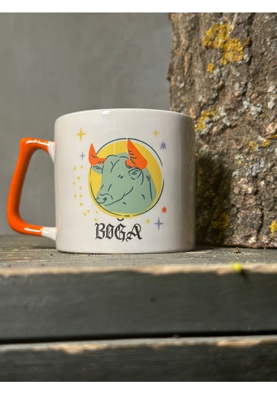 Boğa Burcu Tasarım Kupa