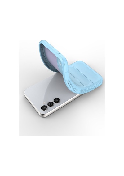Samsung Galaxy Uyumlu - A15 4g Kılıf Optimum Silikon - Sky Blue