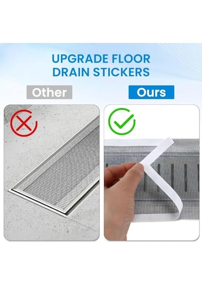 Lavabo Duşakabin Küvet Süzgeci Saç Toplayıcı Banyo Gider Tıkanma Önleyici Elek Kesilebilir Pvc File Herhangi Bir Diğer