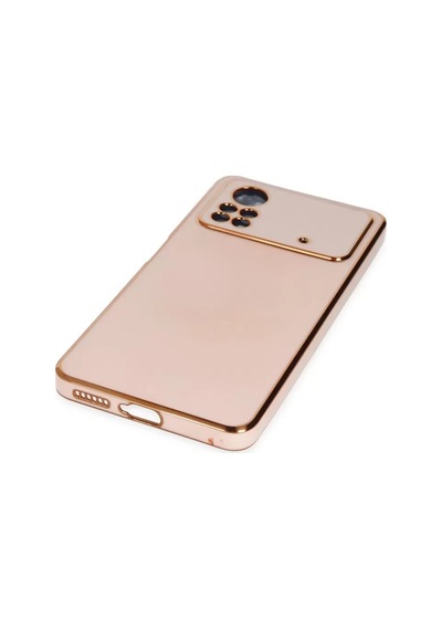 Newface Xiaomi Poco X4 Pro 5g Kılıf Volet Silikon - Pembe