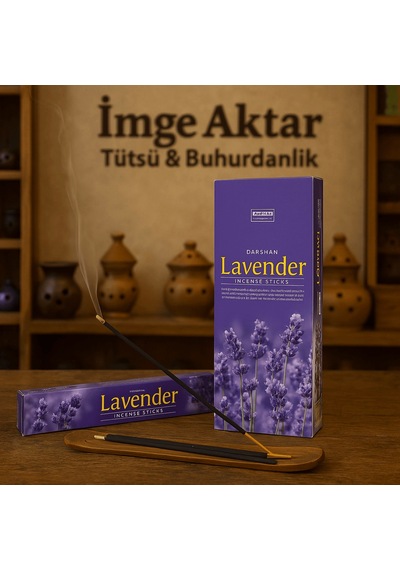 Darshan Incense Lavanta 20'li Çubuk Tütsü Çok Renkli