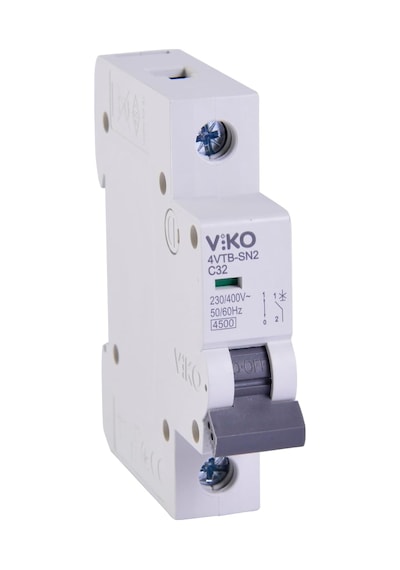 Viko 4vtb-1c32 Otomatik Sigorta 4,5ka C Tipi 1 Kutup 32a