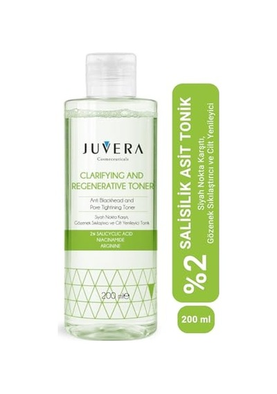 Juvera Clearifying And Regenerative Toner 200 Ml Yüzde İki Sa