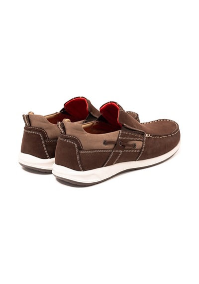Sneaker Erkek Og-432 John May Kahve Nubuk Kahverengi