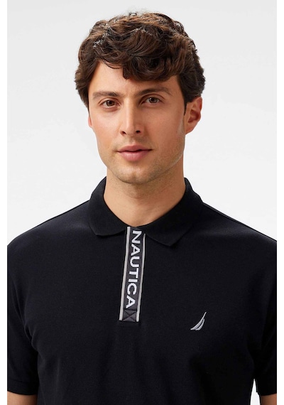 Erkek Classic Fit Polo - Siyah Siyah