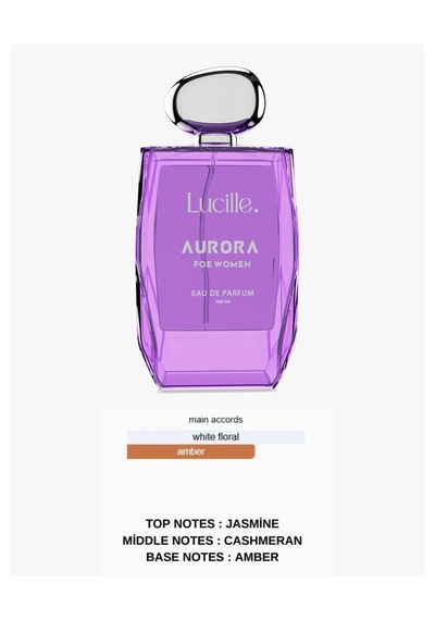Lucille Aurora Unisex Parfüm EDP 100 ML