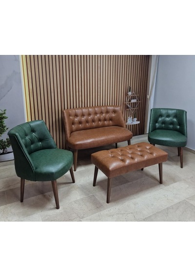 Azra Mobilya Deri Çay Seti Koltuk Takımı+puf Oturma Grubu Cafe Mobilya Ofis-büro Mobilya Balkon Mobilya Taba-yeşil Azra Mobilya Deri Çay Seti Koltuk Takımı+puf Oturma Grubu Cafe Mobilya Ofis-büro Mobilya Balkon Mobilya Taba-yeşil