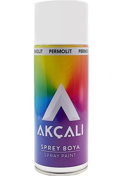Akçalı Sprey Boya 400ml 326 Parlak Siyah