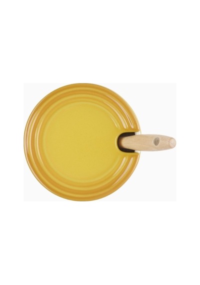 Le Creuset Lüks Tasarım Seramik Bal Kabı Ve Kaşığı Sarı