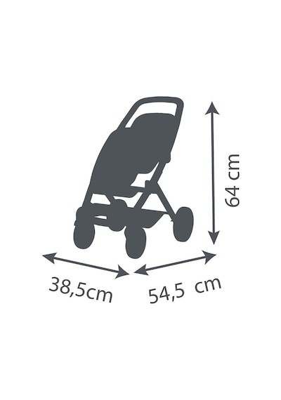Smoby Maxi-cosi&quinny Oyuncak İkiz Bebek Arabası - Bej 253222