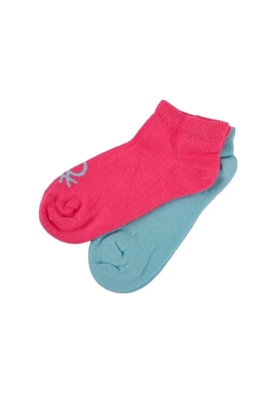 United Colors Of Benetton Benetton 2 Li Babet Çorap Bnt-g24089 Fuşya