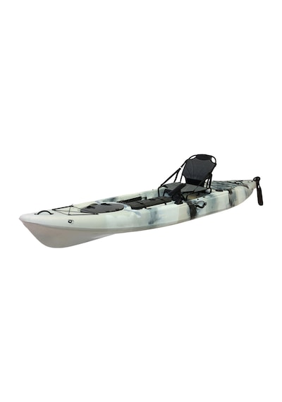 Fishman Balıkçı Kanosu Beyaz Gri Siyah