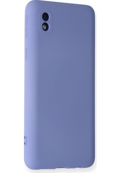 Newface - 95 - Samsung Galaxy Uyumlu A01 Core Kılıf Nano İçi Kadife Silikon - Csmo-tex - - Lila LİLA