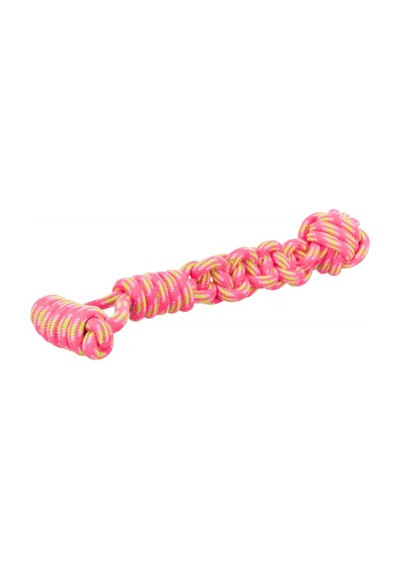 Trixie 35697 At Getir ve Tut Çek Tutamaçlı Köpek Oyuncağı 8 x 38 CM Çok Renkli