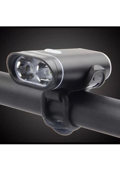 Bisiklet Ön Far Usb Xbyc 6115 Siyah