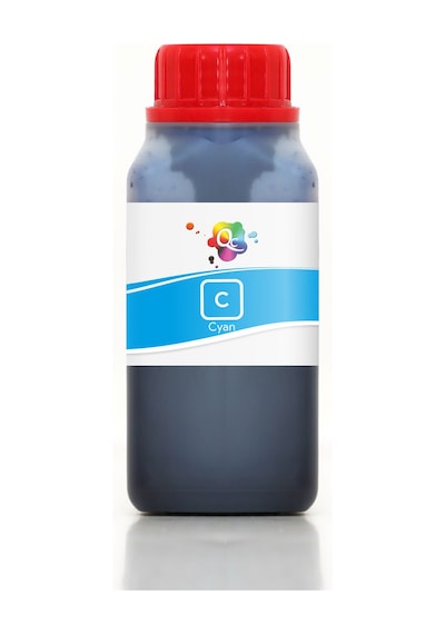 QC Ricoh SG7100DN Uyumlu Süblimasyon Mürekkep 250ml C DS Cyan Mavi