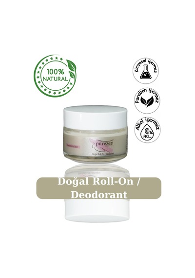 Purezer Natural Doğal Roll-On Deodorant 30 ML