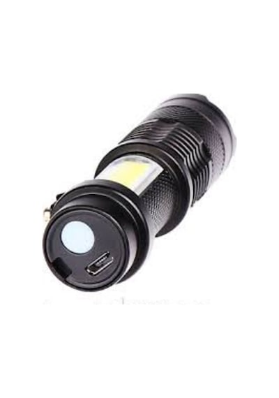 Taşınabilir Şarjlı Led Fener - 4 Modlu, 2000lm, Ayarlanabilir Odak Yeni Nesil - Lisinya