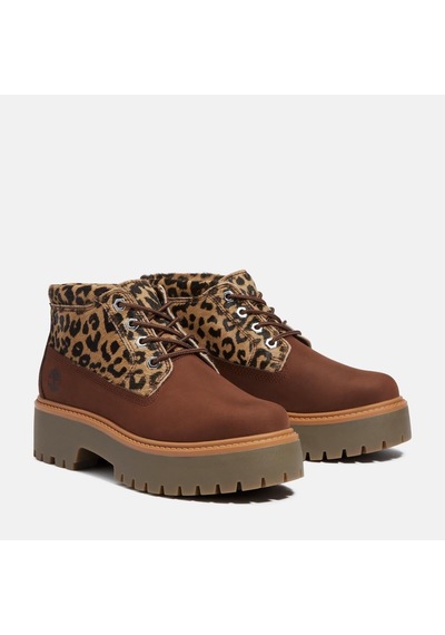 Timberland Stone Street Mid Lace Up Kadın Bot-33863 Kahverengi
