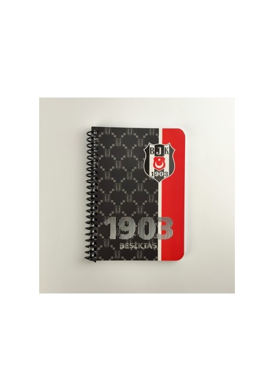 Bak Gel Al Beşiktaş Lisanslı Taraftar Not Defteri Bjk 1903 Spiralli Okul Ve Ofis Not Defteri, A6 Telli Defter - Bgabjkdefter001 Beyaz - Siyah