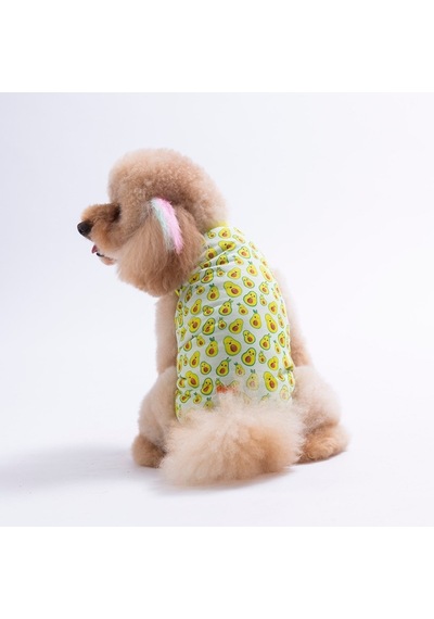 Avocado Tişört Kedi Köpek Tişörtü-kedi Köpek Kıyafeti