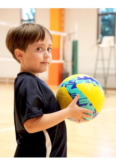 Decathlon Allsix Öğretici Voleybol Topu Sarı V100 Sarı
