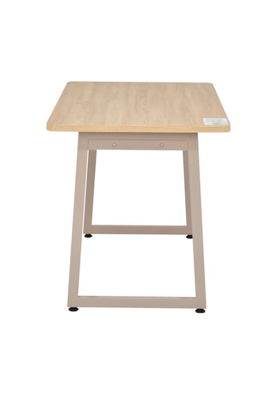 Vilinze Biga Sabit Mdf Metal Ayak Mutfak Masası - 70x120 Cm Beyaz